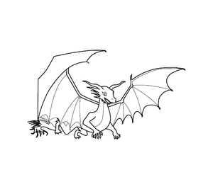 Dinosaur Coloring Sheet