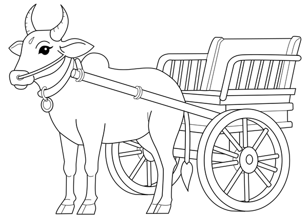 India Coloring Book – Instant Download