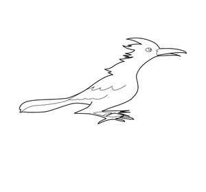 Free Printable Bird Picture For Kids coloring page – fun and educational printable for children