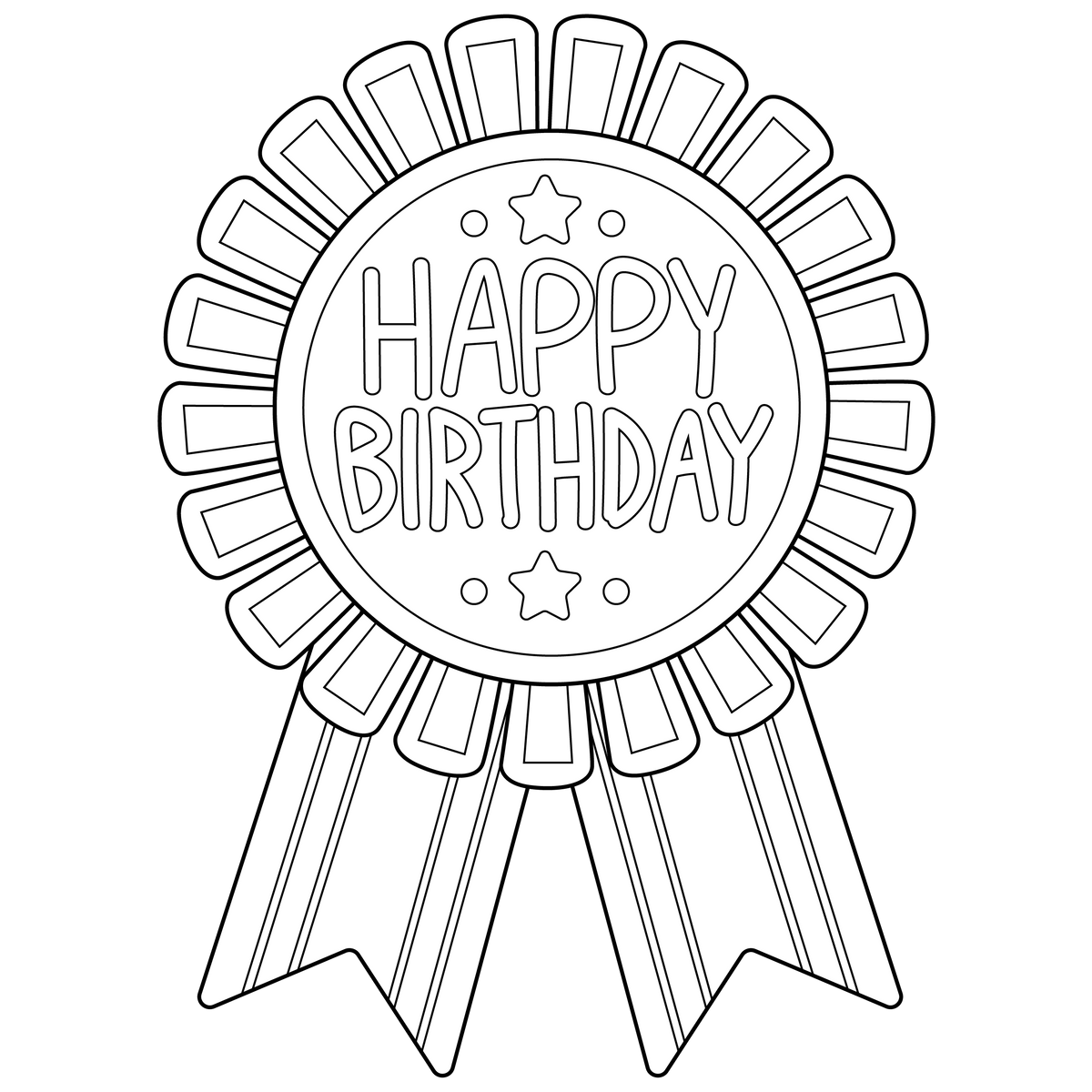 birthday badge template