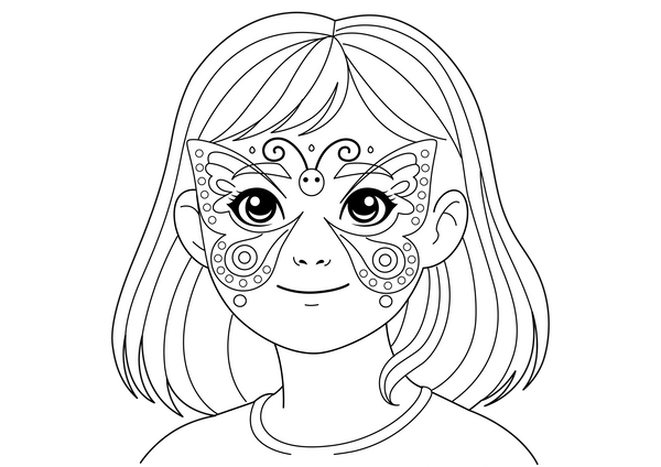 Birthday Party Coloring Book – PDF