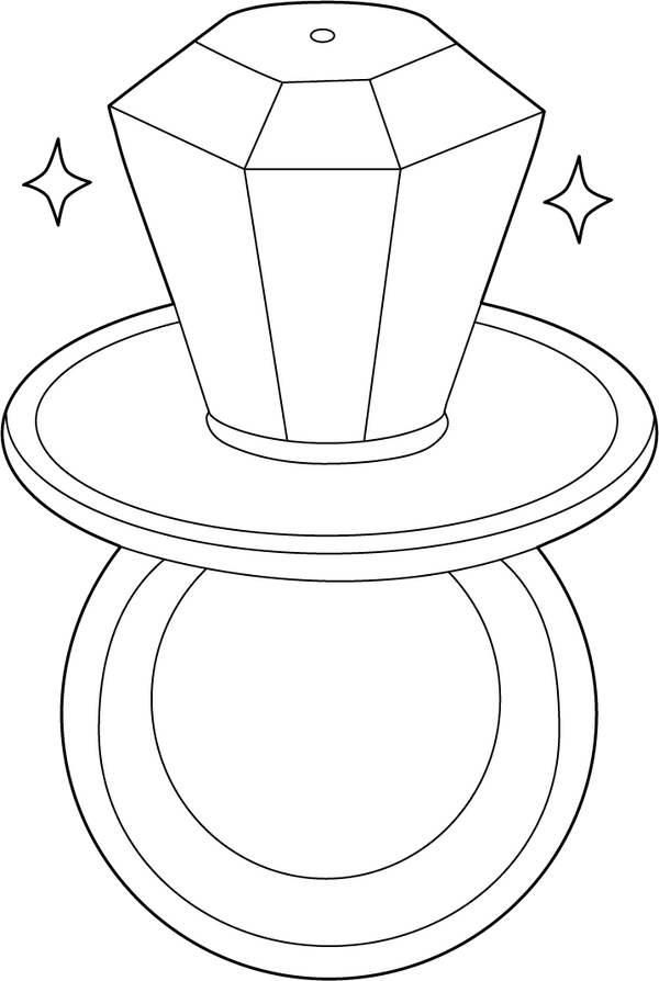 Ring Pop coloring page – fun and educational printable for children