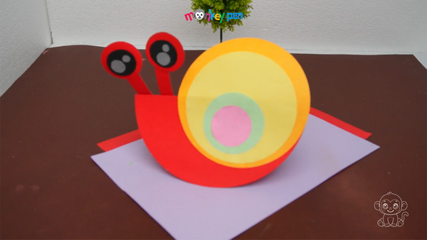 Snail Craft Step 16