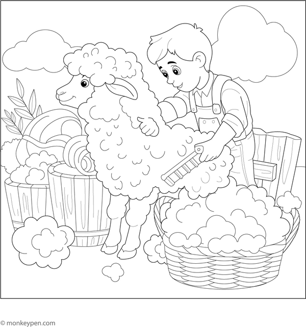 My Farm Coloring Book – Downloadable PDF