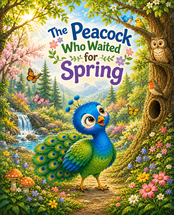THE PEACOCK WHO WAITED FOR SPRING | Free Children Book from Monkey Pen