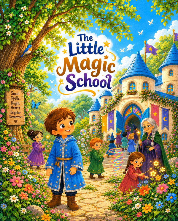 THE LITTLE WAND THAT WOULDN'T SPARK | Free Children Book from Monkey Pen