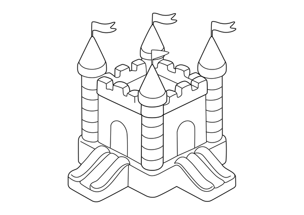 Birthday Party Coloring Book – PDF