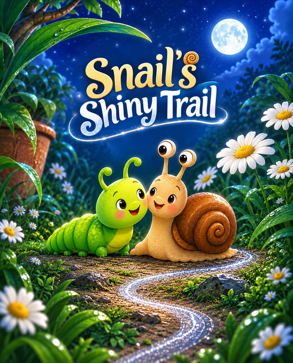 SNAIL'S SHINY TRAIL | Free Children Book from Monkey Pen