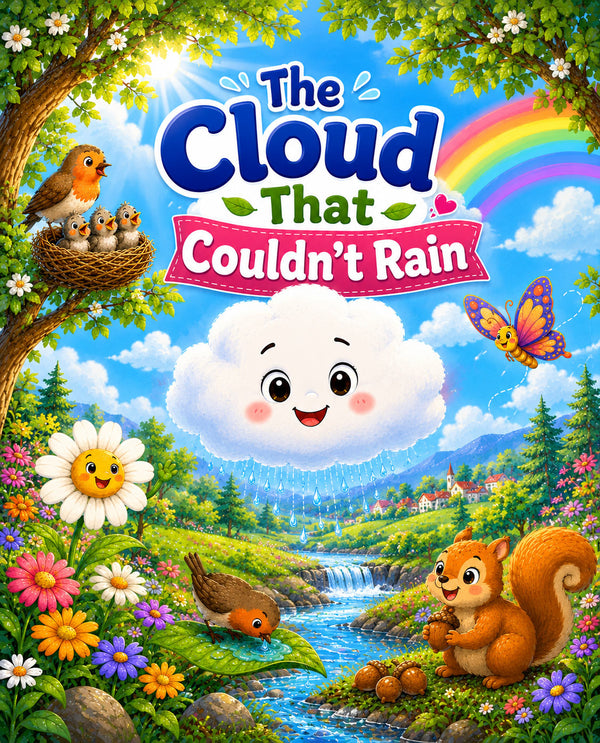 THE CLOUD THAT COULDNT RAIN | Free Children Book from Monkey Pen
