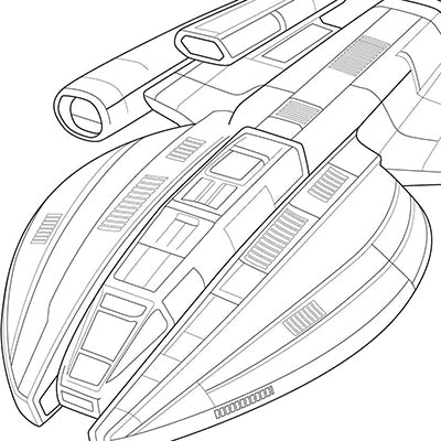 Nasa Space Shuttle Coloring Page
