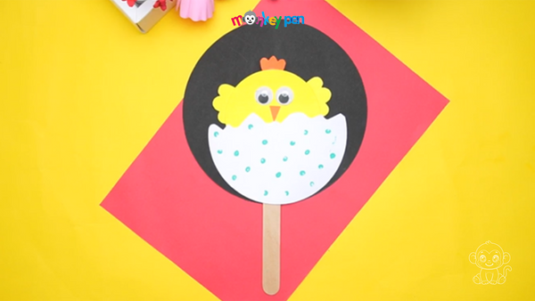 Egg & Chick Craft Step 20