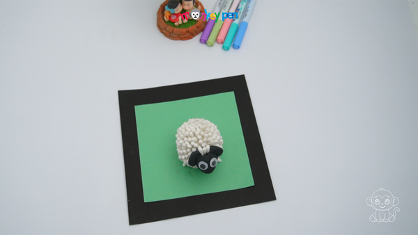 Buds Sheep Craft Step 23