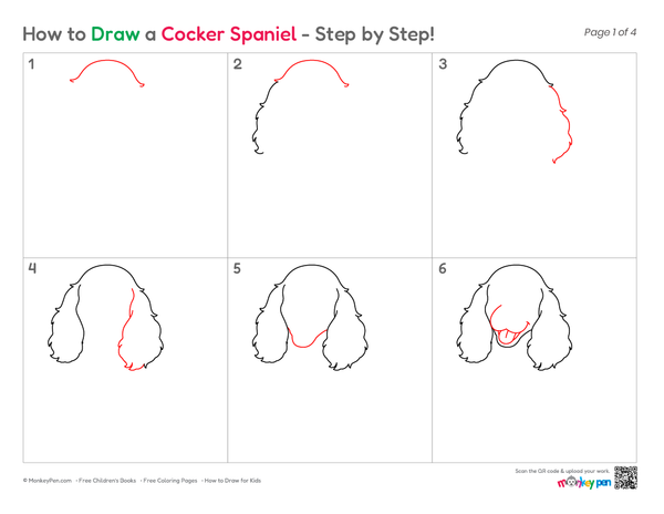 Follow this easy step-by-step guide to draw a cocker spaniel with confidence.