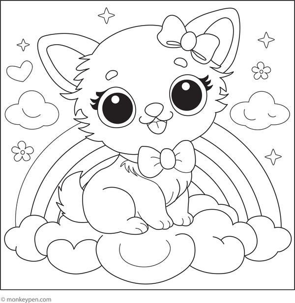 Chihuahua Coloring Book