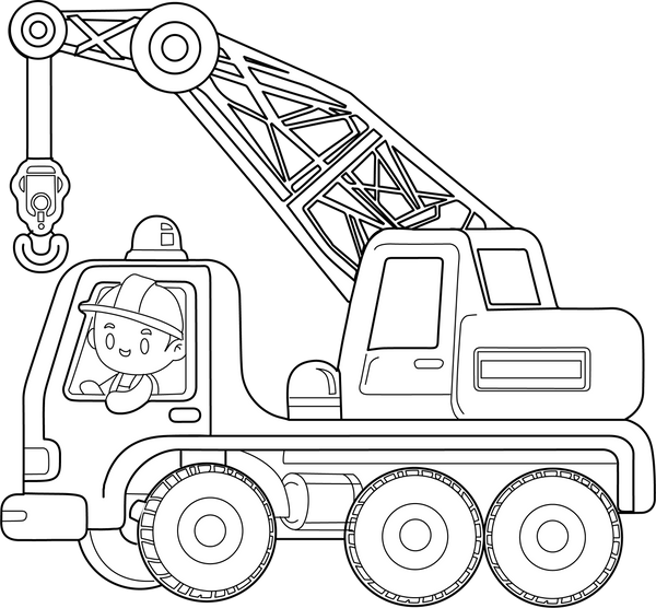 Cranes coloring page – fun and educational printable for children