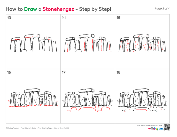 Simple Stonehenge monument artwork