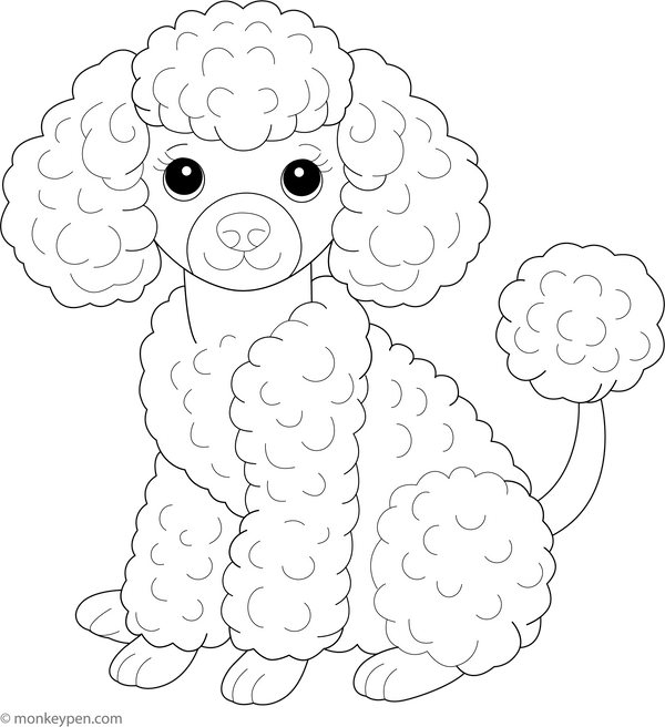 Dog Coloring Book