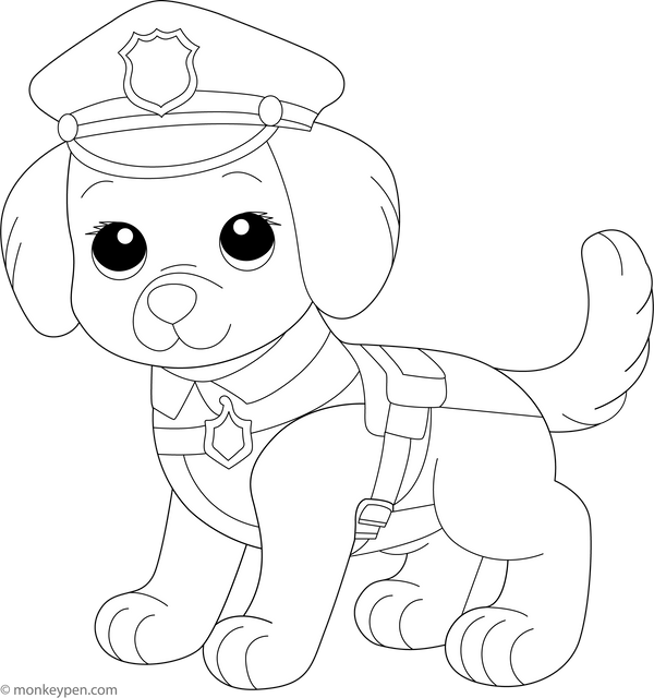 Dog Coloring Book