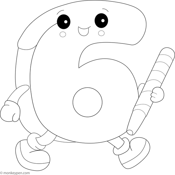 Number Coloring Book