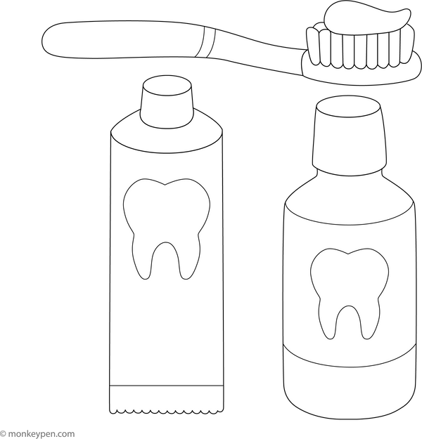 Personal Care Coloring Book