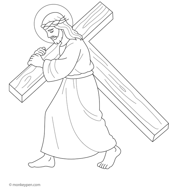 Good Friday Coloring Page