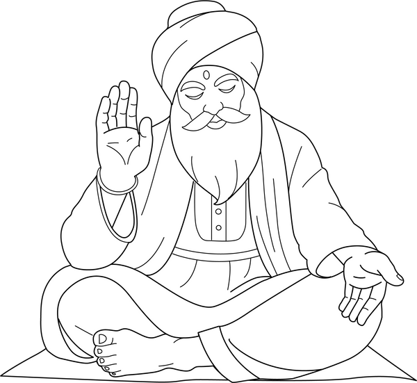 Free Sikh Coloring Book PDF