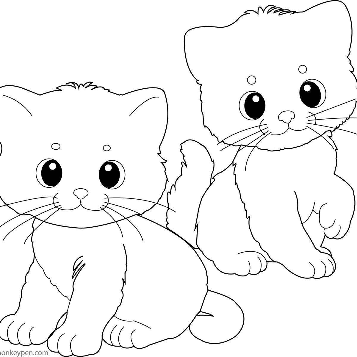 Free Printable Kitten Coloring Page For Kids Fun free-printable-kitten-coloring-page-for-kids-fun