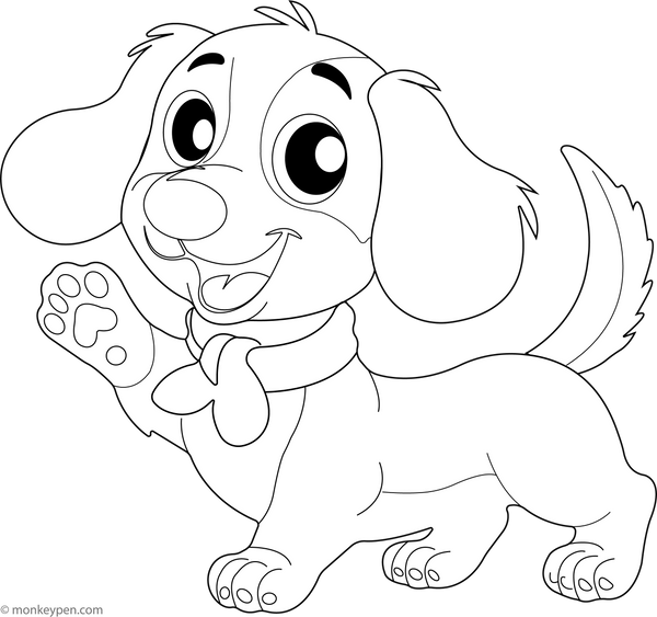 Free Printable Dachshund Coloring Book
