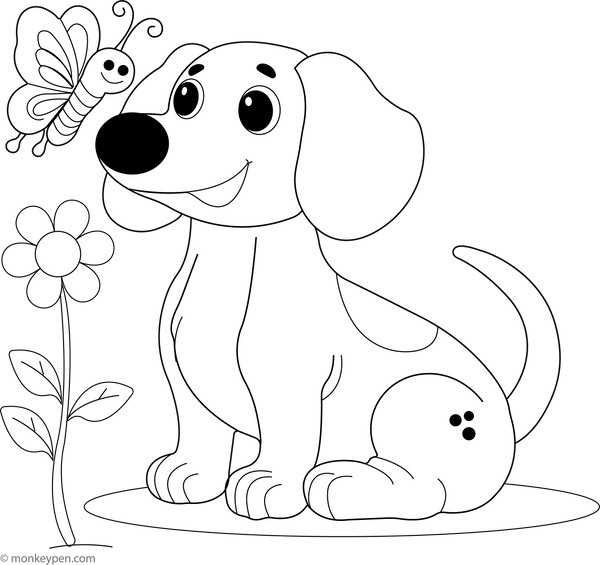 Free Printable Dachshund Coloring Book
