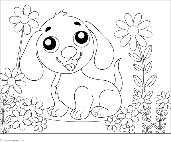 Free Printable Dachshund Coloring Book