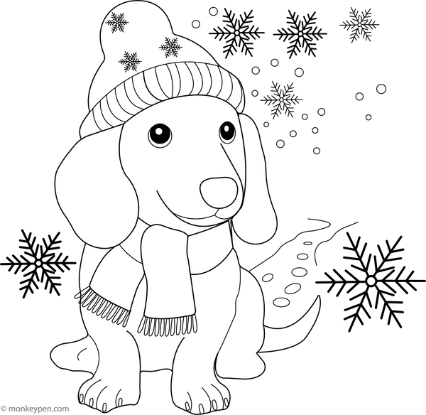 Free Printable Dachshund Coloring Book
