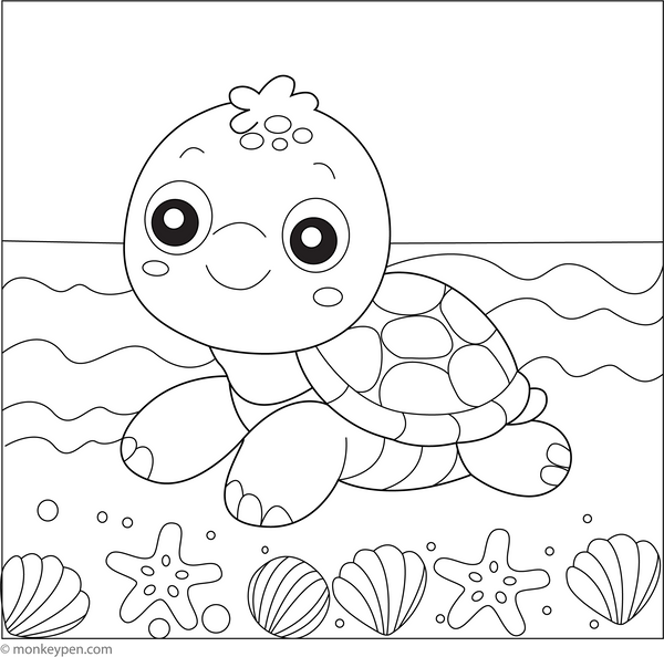 Reptile Coloring Book