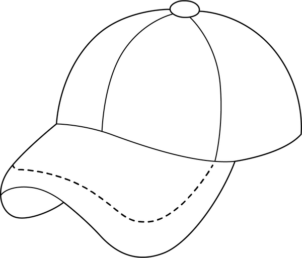 Cap Coloring Page – fun and educational printable for children