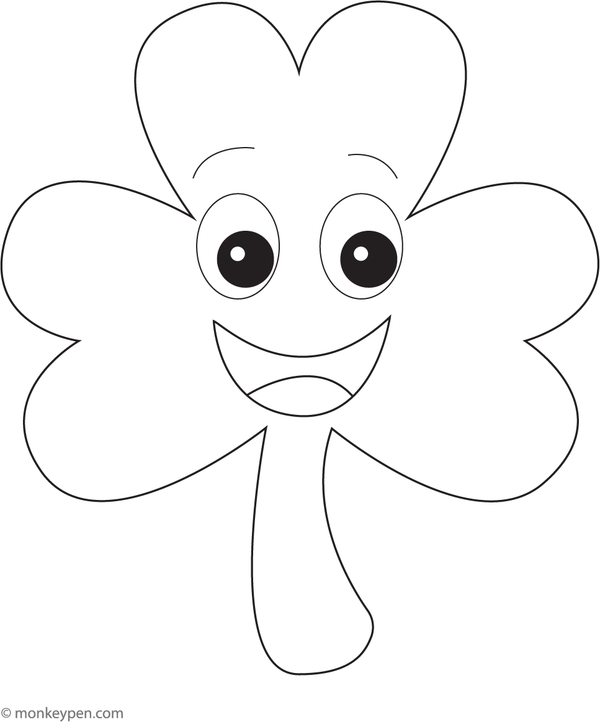 Shamrock Colouring Book