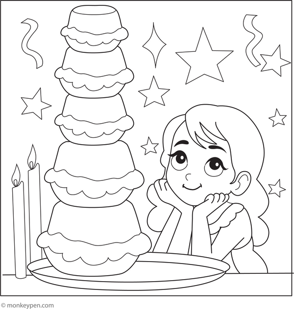 Magic Words Coloring Page