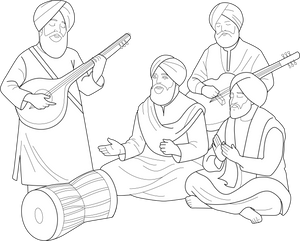 Avanahatha Instrument Coloring Page – fun and educational printable for children