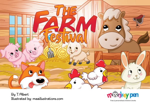 The Farm Festival - Free Children's Story book Coverpage