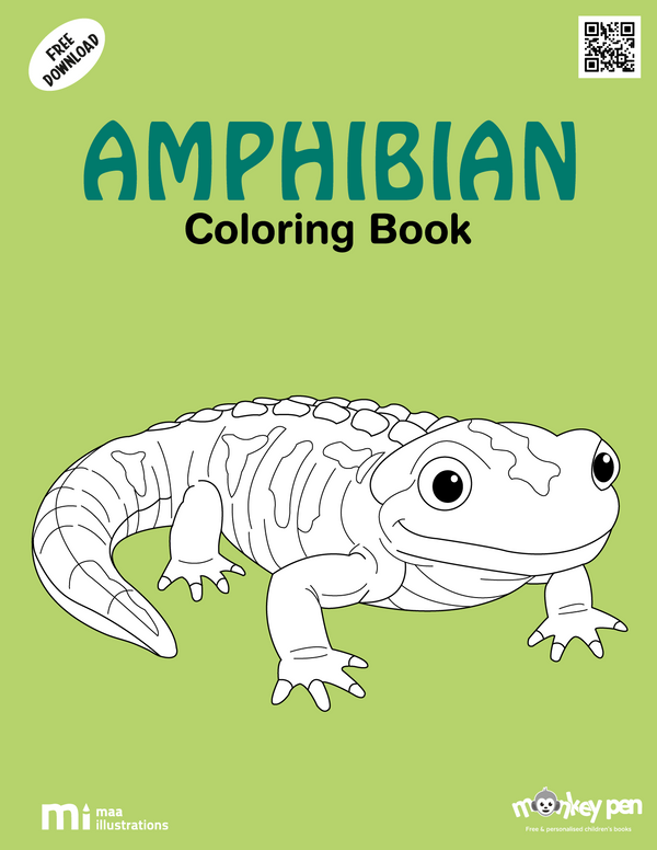 Free Amphibians Coloring Book (PDF)
