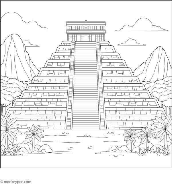 Mexico Coloring Book