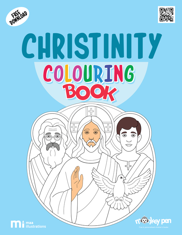 Christinity Coloring Book – Instant Download