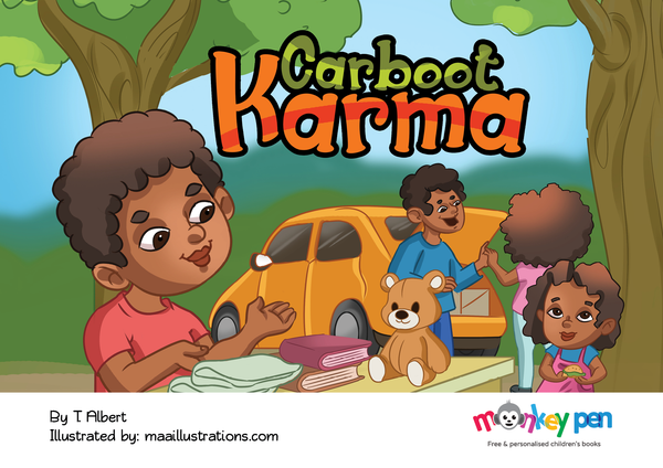 Carboot Karma - Free Children's Story book Coverpage