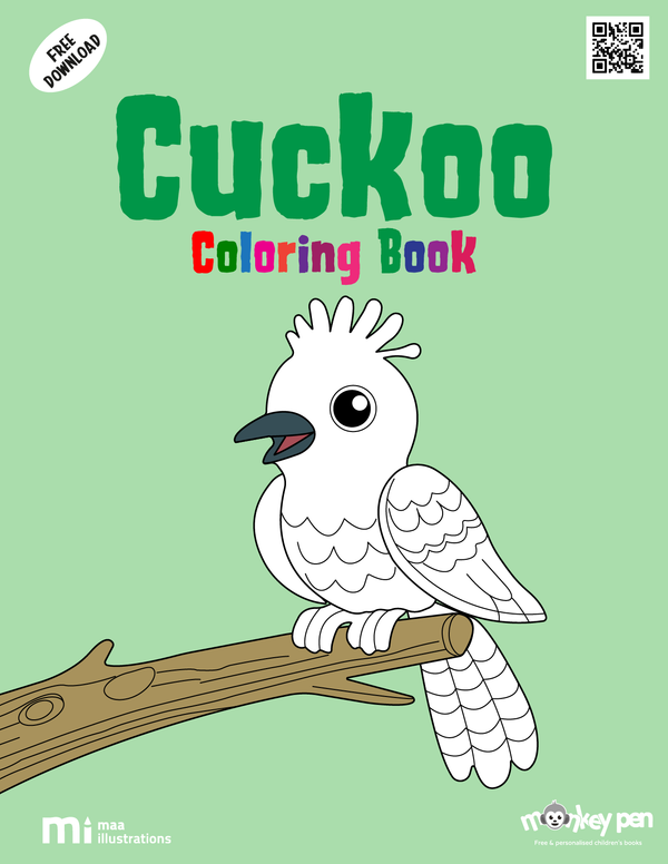 Cuckoo Coloring Book