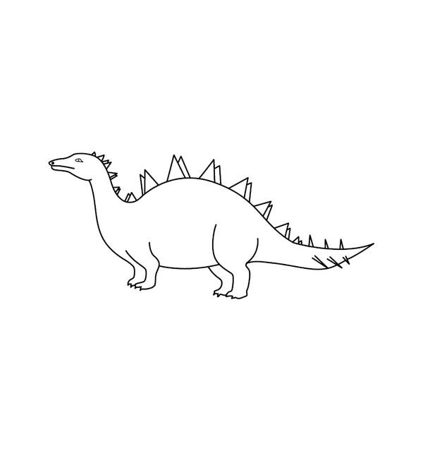 Dinosaurs Coloring Book – PDF Download