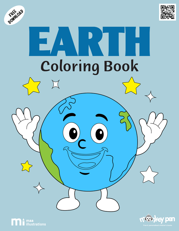 Earth Coloring Book