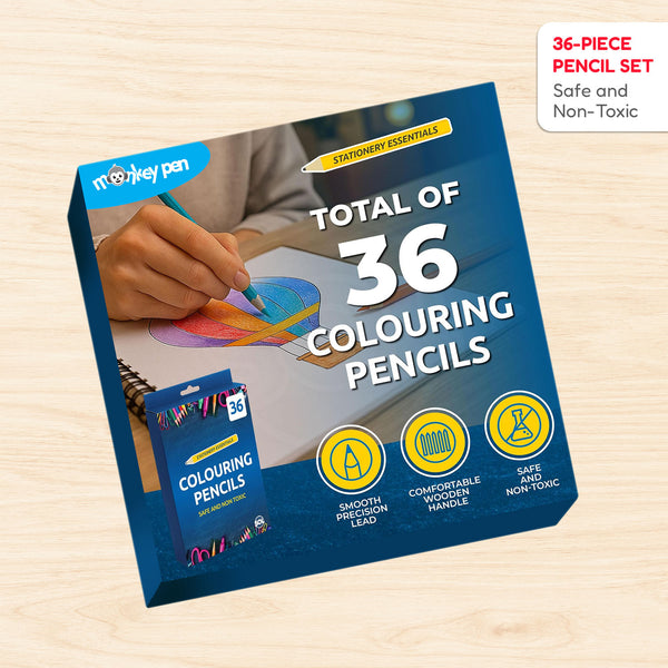 Free 36-Piece Colour Pencil Set