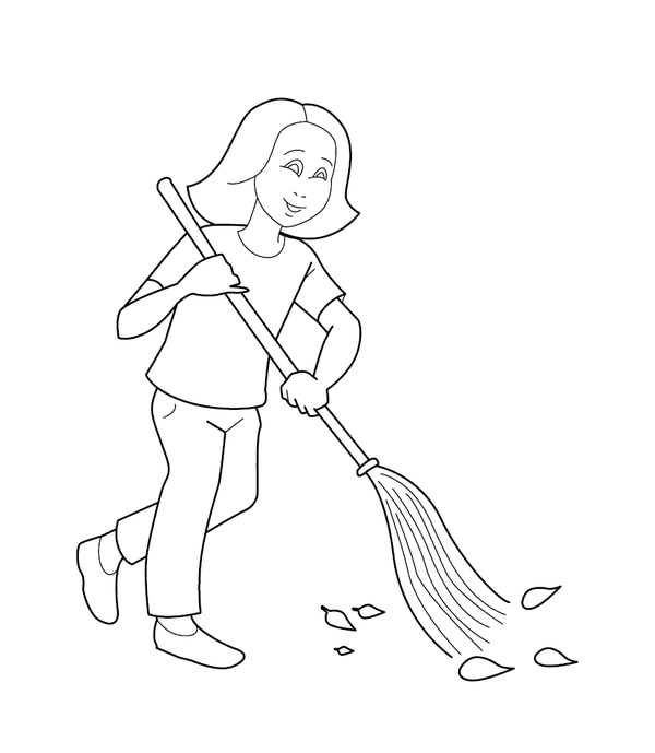 Printable Good Manners Coloring  Book