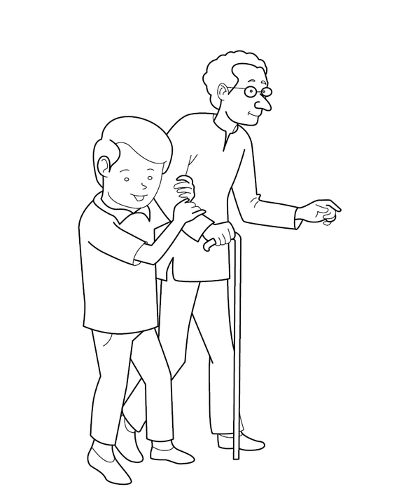 Printable Good Manners Coloring  Book