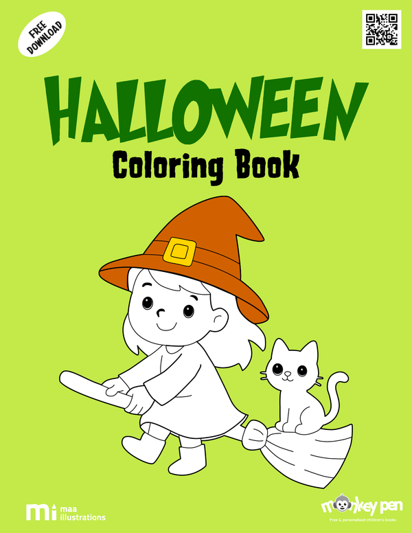 Halloween Coloring Book