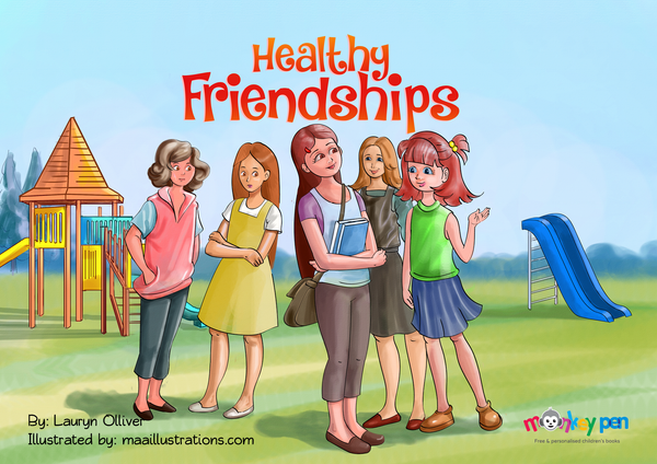 Healthy Friendship - Free Children's Story book Coverpage