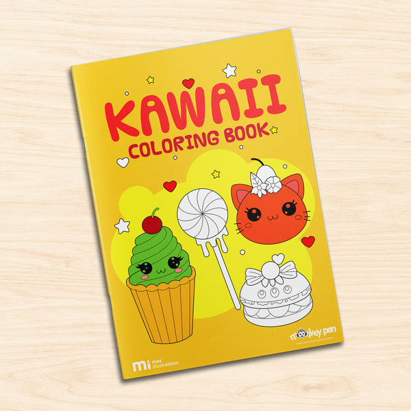 Kawaii Coloring Book